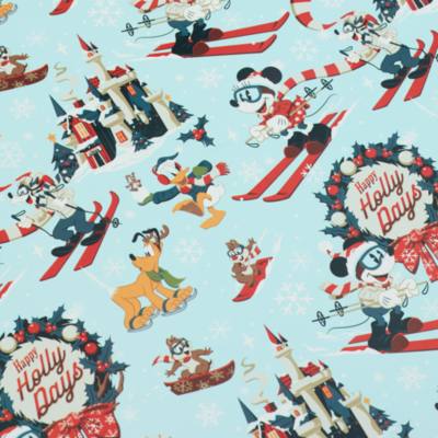 Papel regalo navide&ntilde;o Mickey y sus amigos