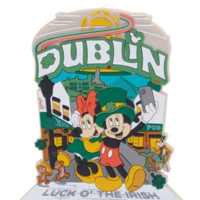 Mickey and Minnie Mouse Dublin Magnet