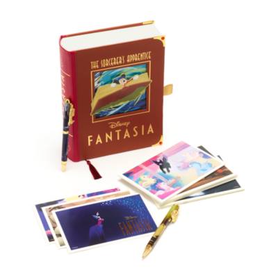 Coffret Stylos avec cartes postales Fantasia