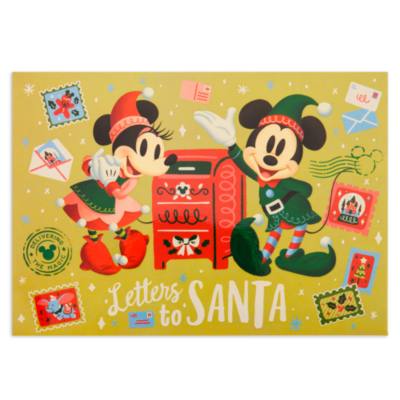 Mickey Mouse and Friends Festive Greeting Cards, Set of 16.