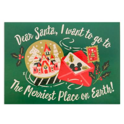 Mickey Mouse and Friends Festive Greeting Cards, Set of 16.