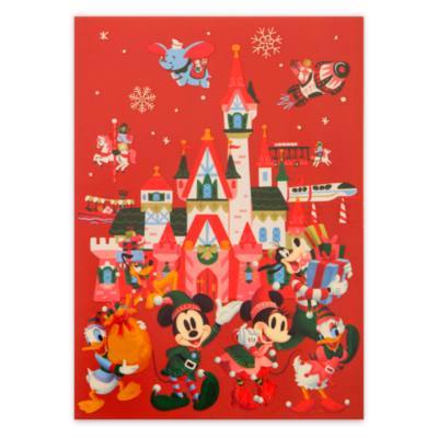 Mickey Mouse and Friends Festive Greeting Cards, Set of 16.