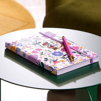 Mickey and Friends Floral Notebook