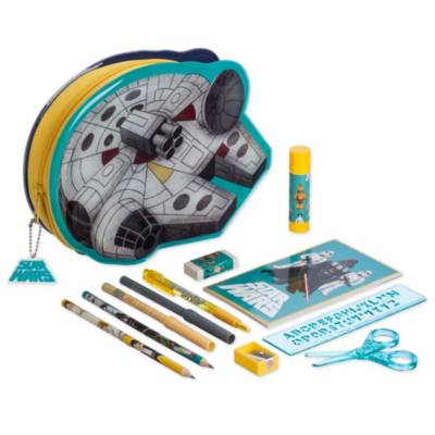 Millennium Falcon Zip-Up Stationery Kit, Star Wars