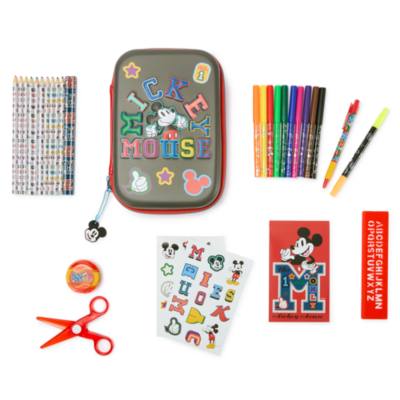 Estuche papeler&iacute;a con cremallera Mickey Mouse