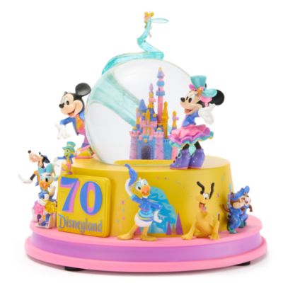 Mickey Mouse and Friends Disneyland Resort 70th Anniversary Light-Up Musical Snowglobe