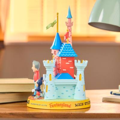 Walt Disney and Mickey Mouse Disneyland Resort 70th Anniversary Figurine