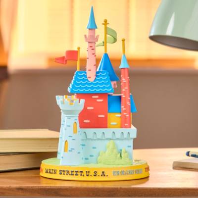 Walt Disney and Mickey Mouse Disneyland Resort 70th Anniversary Figurine