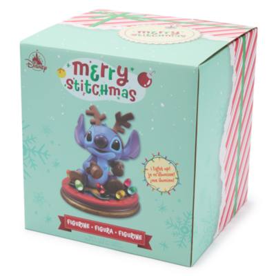Stitch Light-Up Festive Figure, Lilo & Stitch