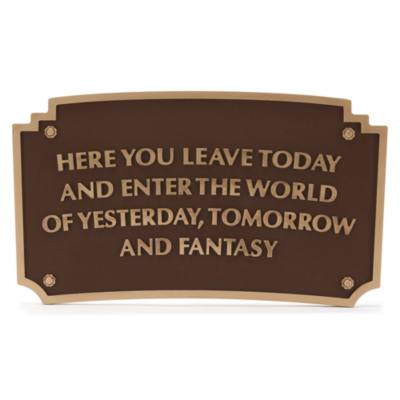 Disneyland Resort 70th Anniversary Limited Edition Replica Entrance Sign