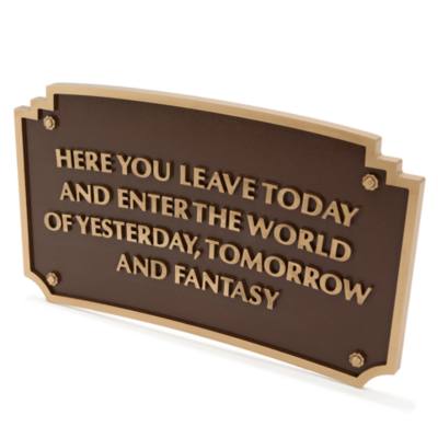Disneyland Resort 70th Anniversary Limited Edition Replica Entrance Sign