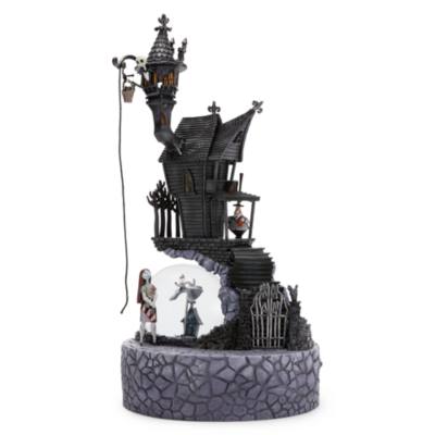 Tim Burton's The Nightmare Before Christmas Light-Up Snow Globe with Glitter Blower