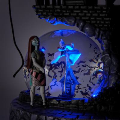 Tim Burton's The Nightmare Before Christmas Light-Up Snow Globe with Glitter Blower