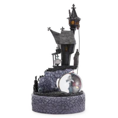 Tim Burton's The Nightmare Before Christmas Light-Up Snow Globe with Glitter Blower