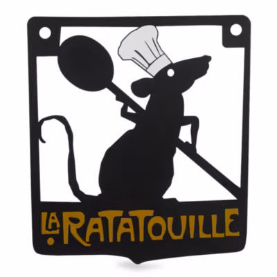 La Ratatouille Replica Restaurant Sign, Ratatouille