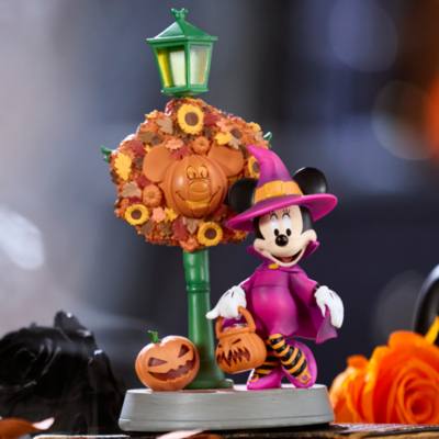 Mini figurine Minnie en sorci&egrave;re pour Halloween