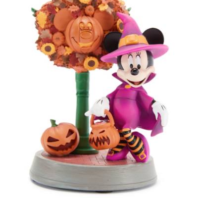 Mini figurine Minnie en sorci&egrave;re pour Halloween