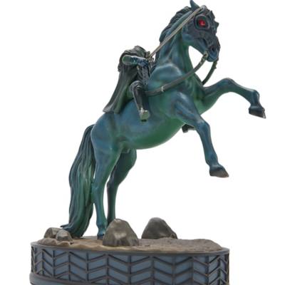 Figurine Le Cavalier sans t&ecirc;te, Le Crapaud et le Ma&icirc;tre d'&eacute;cole