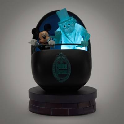 Mini statuetta luminosa Topolino e Phineas sul Doom Buggy, Haunted Mansion