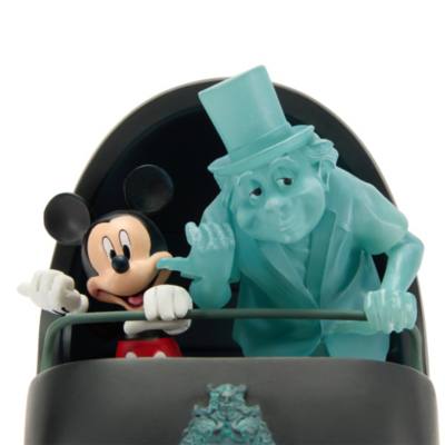 Mini statuetta luminosa Topolino e Phineas sul Doom Buggy, Haunted Mansion