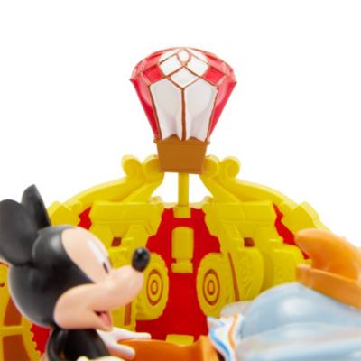 Mini figurine Mickey sur Dumbo l'&eacute;l&eacute;phant volant