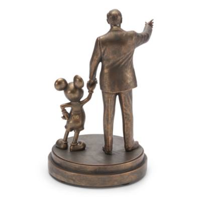 Walt Disney and Mickey Mouse ''Partners'' Figure