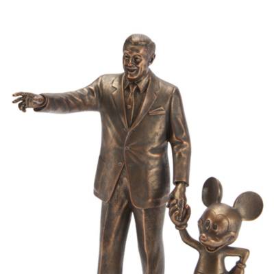 Walt Disney and Mickey Mouse ''Partners'' Figure