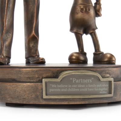 Walt Disney and Mickey Mouse ''Partners'' Figure