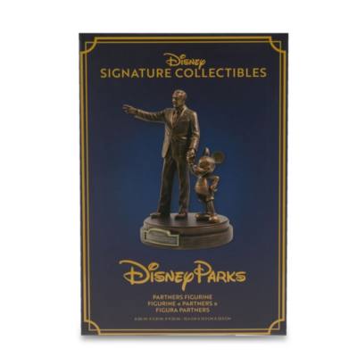 Walt Disney and Mickey Mouse ''Partners'' Figure