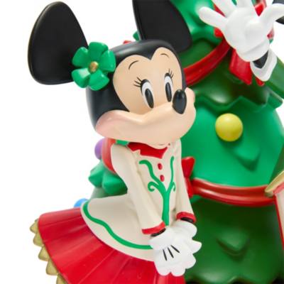 Mickey Mouse and Minnie Mouse Christmas Figurine