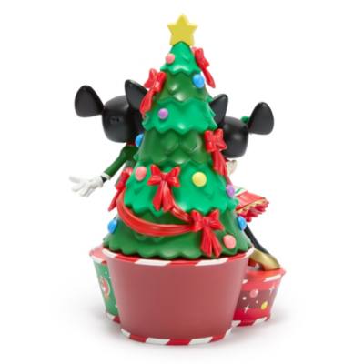 Mickey Mouse and Minnie Mouse Christmas Figurine