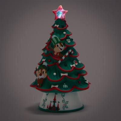 Chip 'n Dale Light-Up Christmas Tree Figurine