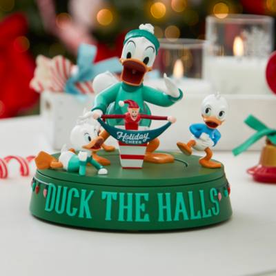 Donald Duck Musical Festive Figurine