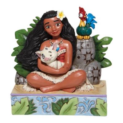 Enesco - Vaiana mit Pua und Hei Hei - Welcome to Motunui - Figur