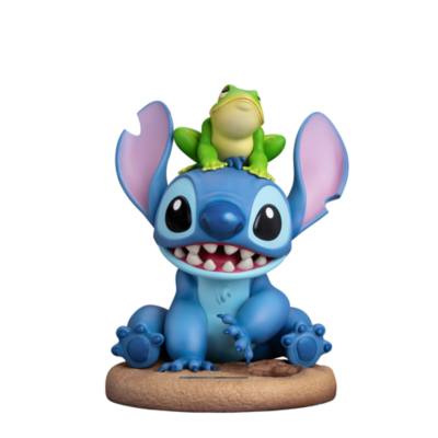 Beast Kingdom Stitch with Frog Disney100 Limited Edition Figurine, Lilo & Stitch