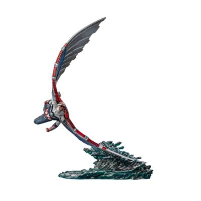 Iron Studios Captain America Sam Wilson Art Scale Deluxe Collectible Figure, The Falcon and the Winter Soldier