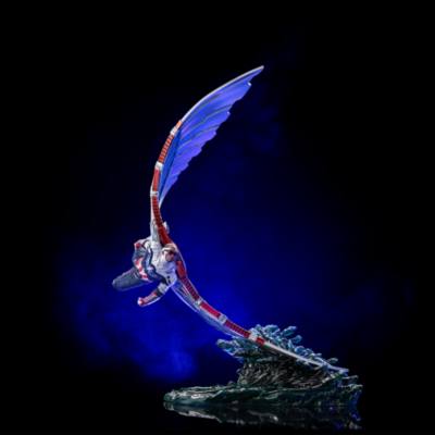 Iron Studios Captain America Sam Wilson Art Scale Deluxe Collectible Figure, The Falcon and the Winter Soldier