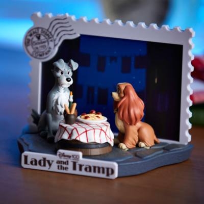 Beast Kingdom Lady and the Tramp Disney 100th Anniversary Figurine