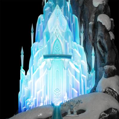 Beast Kingdom Elsa's Ice Palace Master Craft Limited Edition Figurine, Frozen