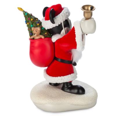 Figurita Mickey Mouse Pap&aacute; Noel
