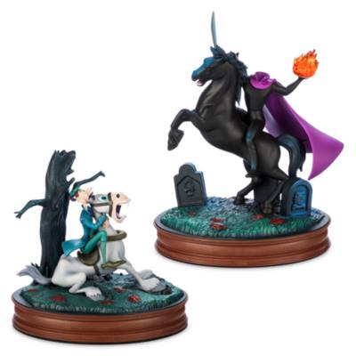 Ichabod Crane and Headless Horseman 75th Anniversary Light-Up Figure Set, The Adventures of Ichabod and Mr. Toad