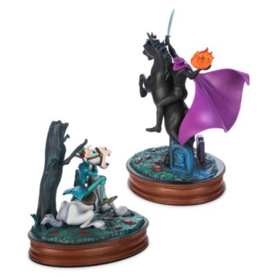 Ichabod Crane and Headless Horseman 75th Anniversary Light-Up Figure Set, The Adventures of Ichabod and Mr. Toad