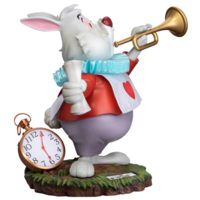 Beast Kingdom White Rabbit Limited Edition Master Craft Figurine, Alice in Wonderland