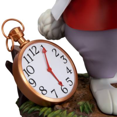 Beast Kingdom White Rabbit Limited Edition Master Craft Figurine, Alice in Wonderland