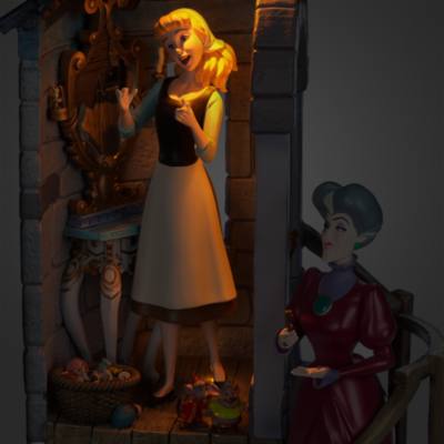 Cinderella and Evil Stepmother 75th Anniversary Figurine