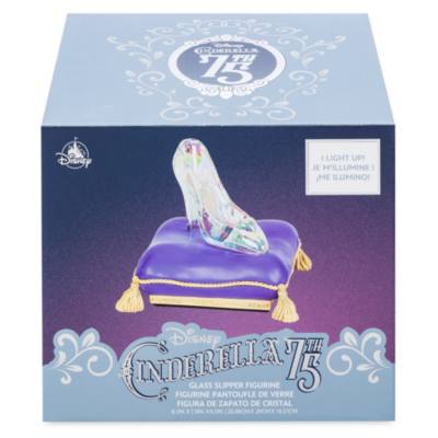 Cinderella 75th Anniversary Light-Up Slipper Figurine