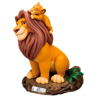 Beast Kingdom Mufasa and Simba Master Craft Limited Edition Figurine, The Lion King