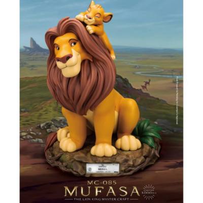 Beast Kingdom Mufasa and Simba Master Craft Limited Edition Figurine, The Lion King
