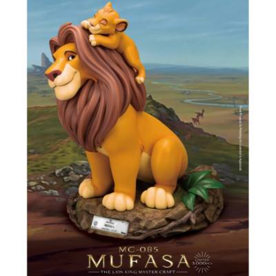 Beast Kingdom Mufasa and Simba Master Craft Limited Edition Figurine, The Lion King