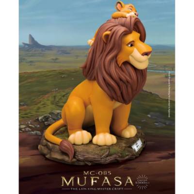 Beast Kingdom Mufasa and Simba Master Craft Limited Edition Figurine, The Lion King